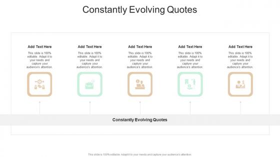 Constantly Evolving Quotes In Powerpoint And Google Slides Cpb