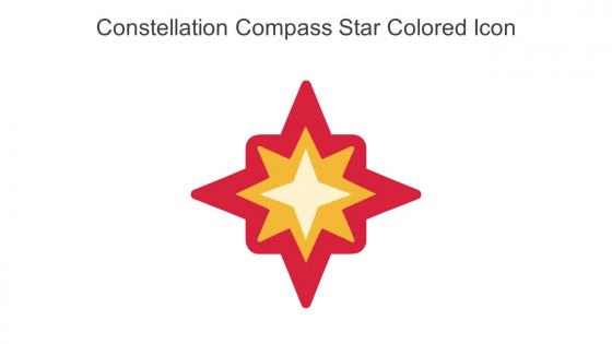 Constellation Compass Star Colored Icon In Powerpoint Pptx Png And Editable Eps Format