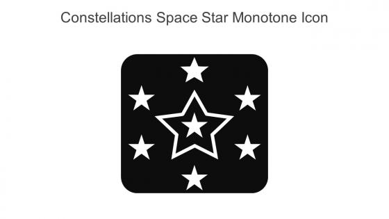 Constellations Space Star Monotone Icon In Powerpoint Pptx Png And Editable Eps Format