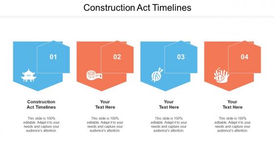 Construction act timelines ppt powerpoint presentation ideas good cpb