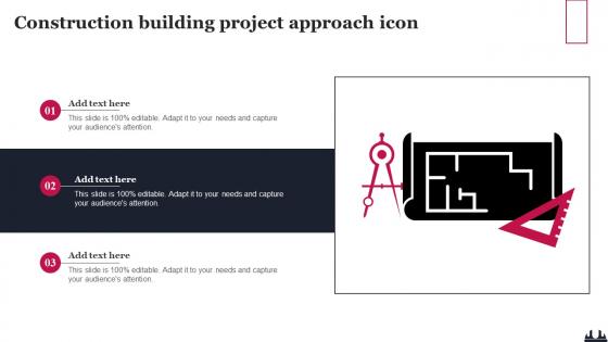 Construction Building Project Approach Icon