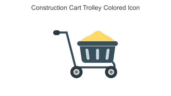 Construction Cart Trolley Colored Icon In Powerpoint Pptx Png And Editable Eps Format