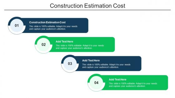 Construction Estimation Cost Ppt Powerpoint Presentation Ideas Grid Cpb