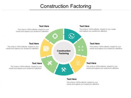 Construction factoring ppt powerpoint presentation slides smartart cpb