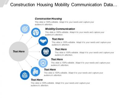 Construction housing mobility communication data enablement energy storage
