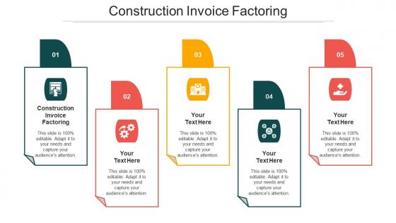 Construction Invoice Factoring Ppt Powerpoint Presentation Inspiration Show Cpb