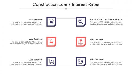 Construction Loans Interest Rates Ppt Powerpoint Presentation Infographics Introduction Cpb