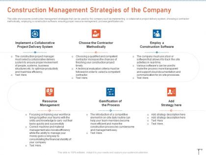 Construction management strategies process construction management strategies for maximizing resource efficiency