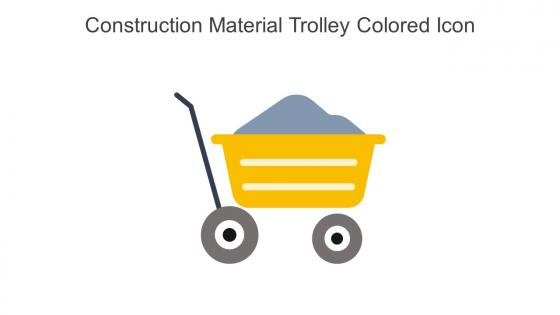 Construction Material Trolley Colored Icon In Powerpoint Pptx Png And Editable Eps Format