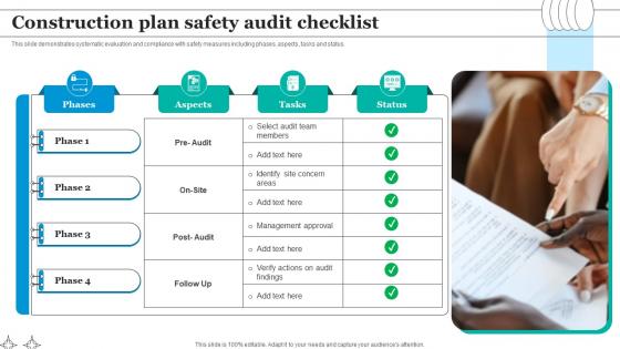 Construction Plan Safety Audit Checklist