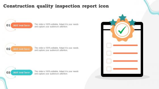 Construction Quality Inspection Report Icon