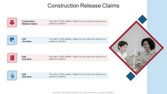 Construction Release Claims In Powerpoint And Google Slides Cpb