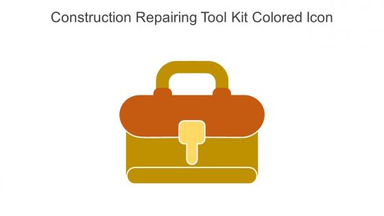 Construction Repairing Tool Kit Colored Icon In Powerpoint Pptx Png And Editable Eps Format