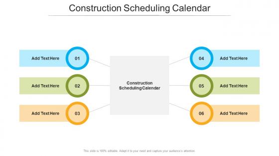 Construction Scheduling Calendar In Powerpoint And Google Slides Cpb