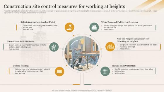 Construction Site Control Measures For Working Enhancing Safety Of Civil Construction Site