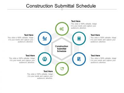 Construction submittal schedule ppt powerpoint presentation gallery clipart images cpb