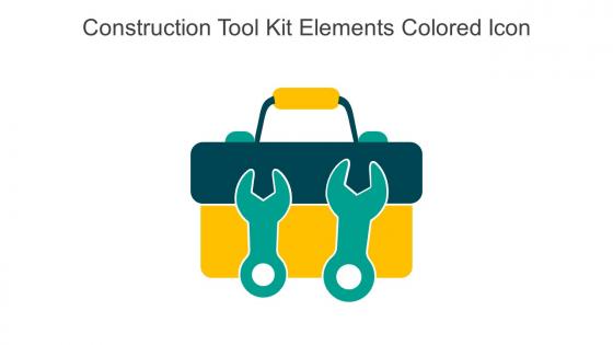 Construction Tool Kit Elements Colored Icon In Powerpoint Pptx Png And Editable Eps Format