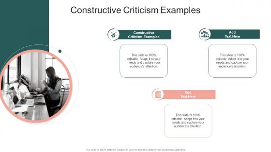 Constructive Criticism Examples In Powerpoint And Google Slides Cpb