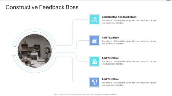 Constructive Feedback Boss In Powerpoint And Google Slides Cpb
