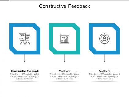 Constructive feedback ppt powerpoint presentation styles structure cpb
