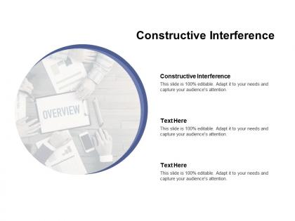 Constructive interference ppt powerpoint presentation model example file cpb