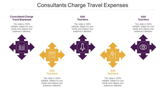 Consultants Charge Travel Expenses Ppt Powerpoint Presentation Slides Brochure Cpb