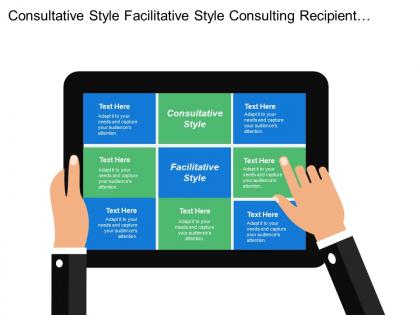 Consultative style facilitative style consulting recipient governance forums