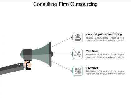 Consulting firm outsourcing ppt powerpoint presentation gallery graphic tips cpb