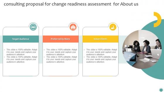 Consulting Proposal For Change Readiness Assessment For About Us