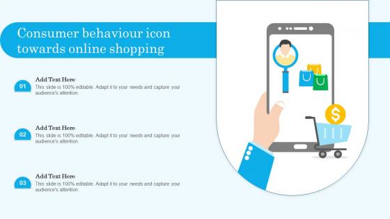 Consumer Behaviour Icon Towards Online Shopping