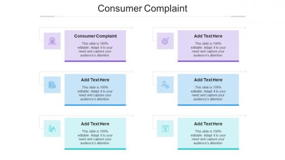 Consumer Complaint Ppt Powerpoint Presentation Outline Rules Cpb