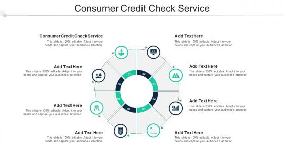 Consumer Credit Check Service Ppt Powerpoint Presentation Outline Image Cpb