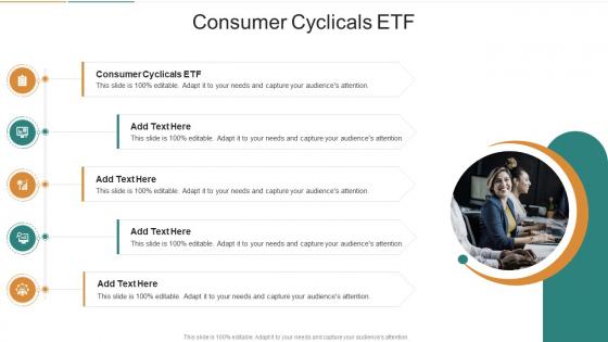 Consumer Cyclicals ETF In Powerpoint And Google Slides Cpb
