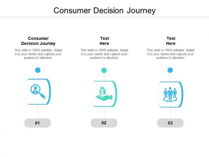 Consumer decision journey ppt powerpoint presentation infographic template ideas cpb