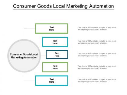Consumer goods local marketing automation ppt powerpoint presentation pictures smartart cpb