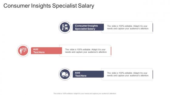 Consumer Insights Specialist Salary In Powerpoint And Google Slides Cpb