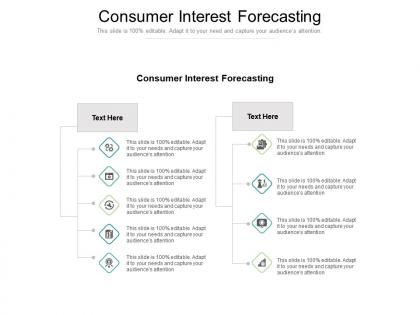 Consumer interest forecasting ppt powerpoint presentation pictures visuals cpb