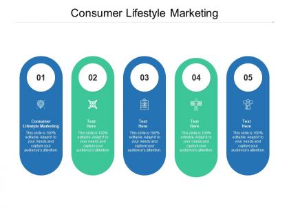Consumer lifestyle marketing ppt powerpoint presentation outline example cpb