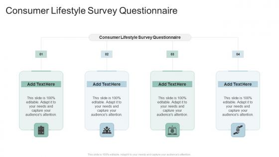 Consumer Lifestyle Survey Questionnaire In Powerpoint And Google Slides Cpb