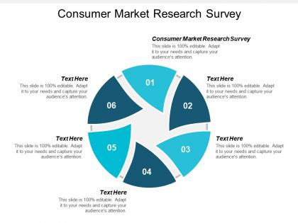 Consumer market research survey ppt powerpoint presentation gallery graphics pictures cpb