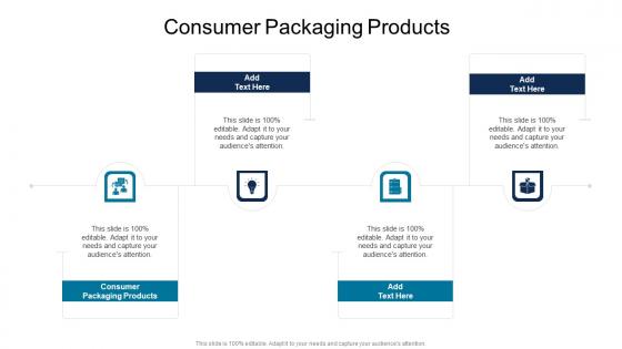 Consumer Packaging Products In Powerpoint And Google Slides Cpb