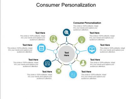 Consumer personalization ppt powerpoint presentation icon guidelines cpb