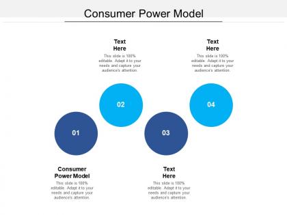 Consumer power model ppt powerpoint presentation show styles cpb