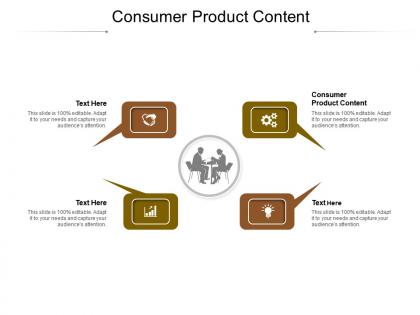 Consumer product content ppt powerpoint presentation model mockup cpb