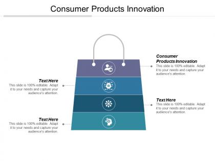 Consumer products innovation ppt powerpoint presentation file background cpb
