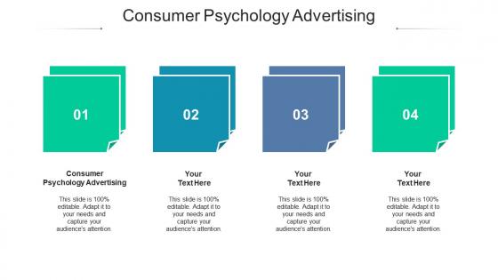 Consumer psychology advertising ppt powerpoint presentation show skills cpb