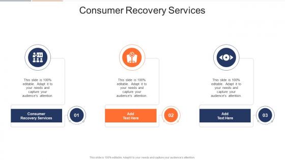 Consumer Recovery Services In Powerpoint And Google Slides Cpb