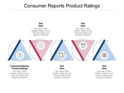 Consumer reports product ratings ppt powerpoint presentation gallery styles cpb