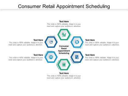 Consumer retail appointment scheduling ppt powerpoint presentation outline good cpb