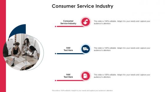 Consumer Service Industry In Powerpoint And Google Slides Cpb